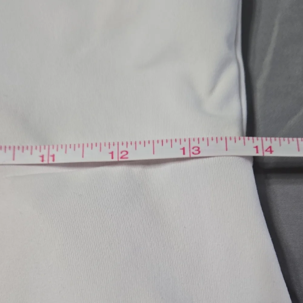 Fabletics Sz Med White On The Go Built Classic Dress